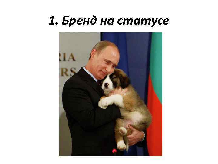 1. Бренд на статусе 