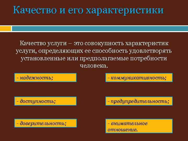 Качество услуг. Характеристики качества обслуживания. Характеристики качества услуг. Параметры качества обслуживания и характеристика. Качественные характеристики услуги.