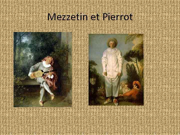 Mezzetin et Pierrot 