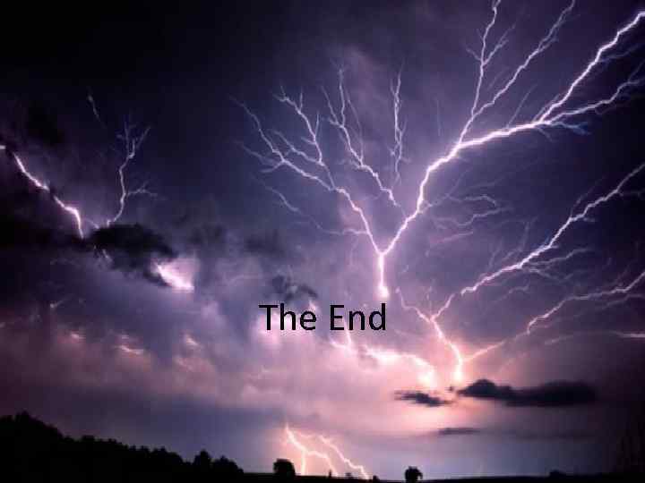 The End 