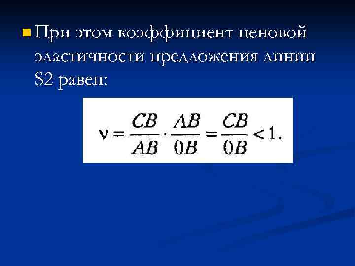 Коэффициент прямой эластичности спроса по цене