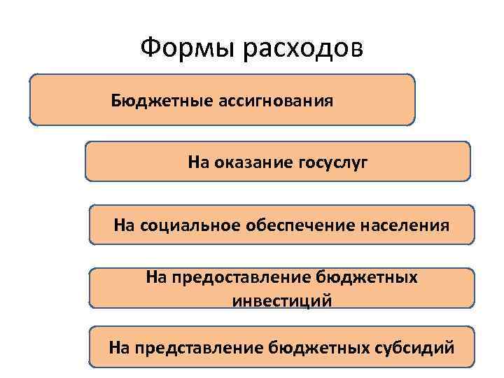 Формы расходов. Основные формы расходов бюджетов. Формы бюджетных расходов. Бюджетные ассигнования это формы. Расходы бюджета формы расходов.