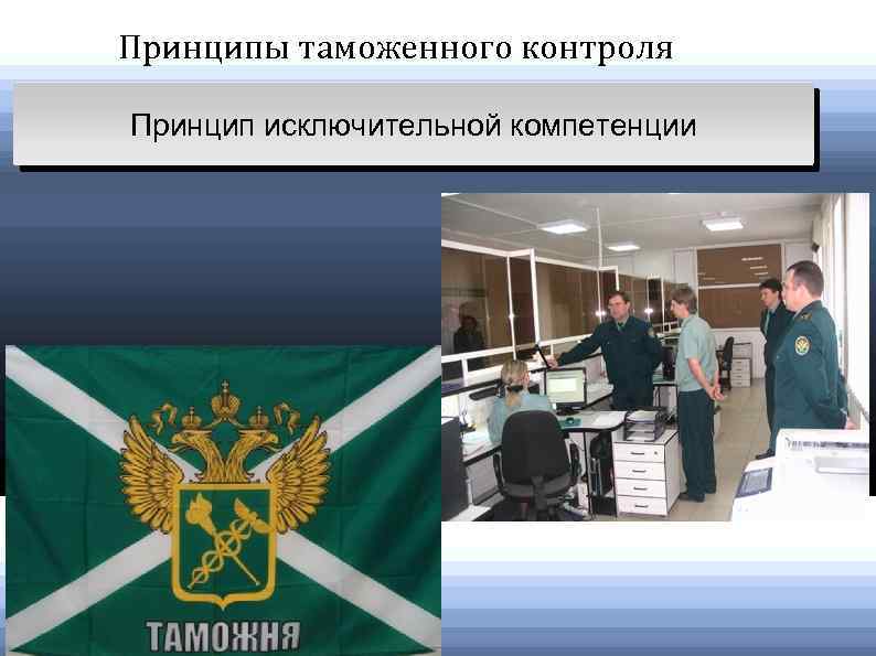 Правовое регулирование таможенной службы