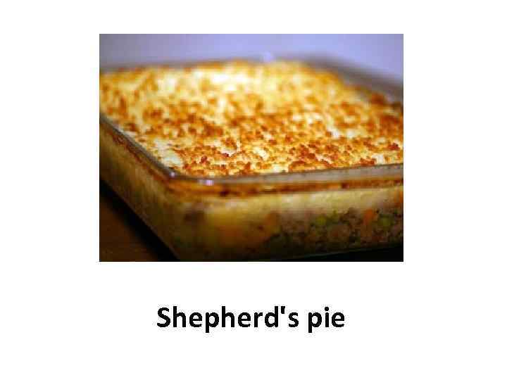 Shepherd's pie 
