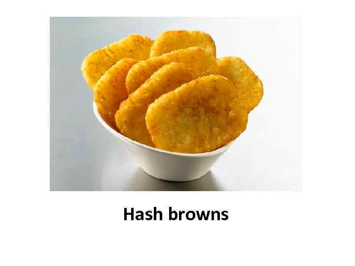 Hash browns 