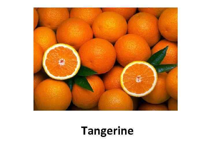 Tangerine 