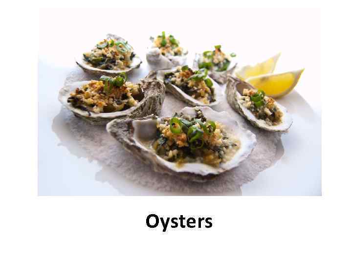Oysters 