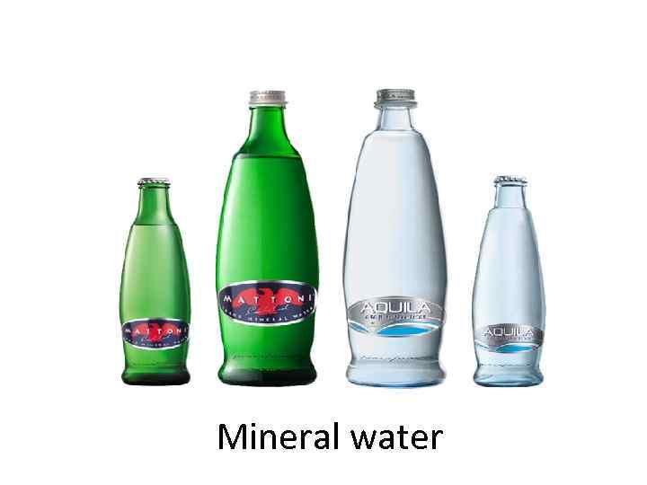 Mineral water 