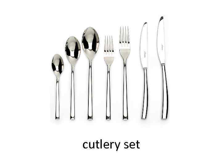cutlery set 
