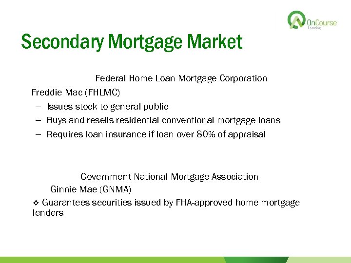 California Real Estate Principles 10 1 Edition Chapter