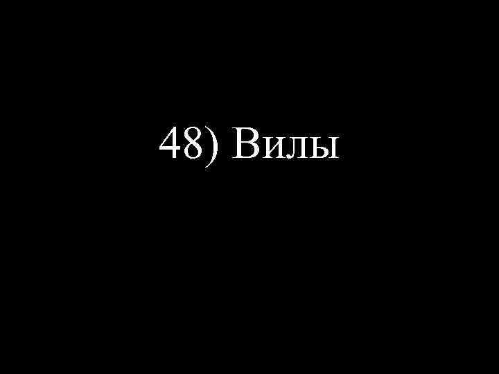 48) Вилы 