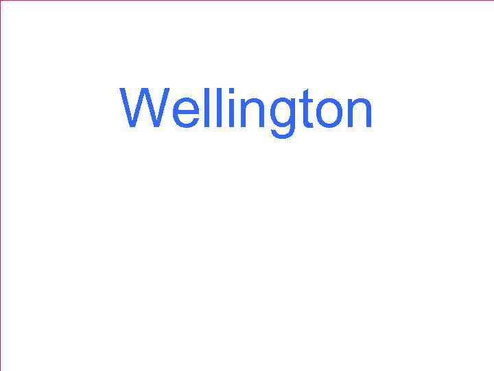 Wellington 