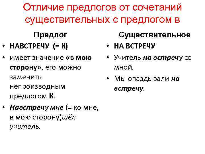 Различий порядок. Отличие предлогов от существительных. Сочетание существительного с предлогом. Сочетание предлогов с существительными. Существительные с предлогами.