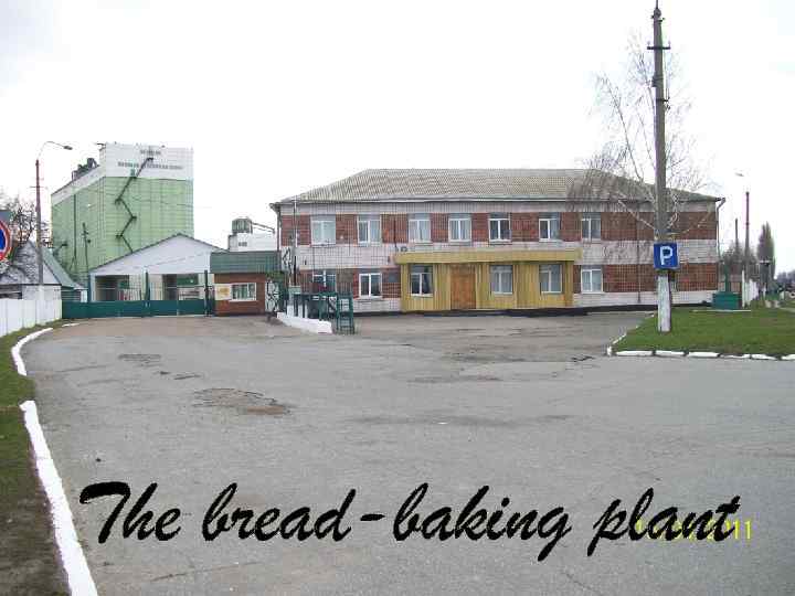 The bread-baking plant 