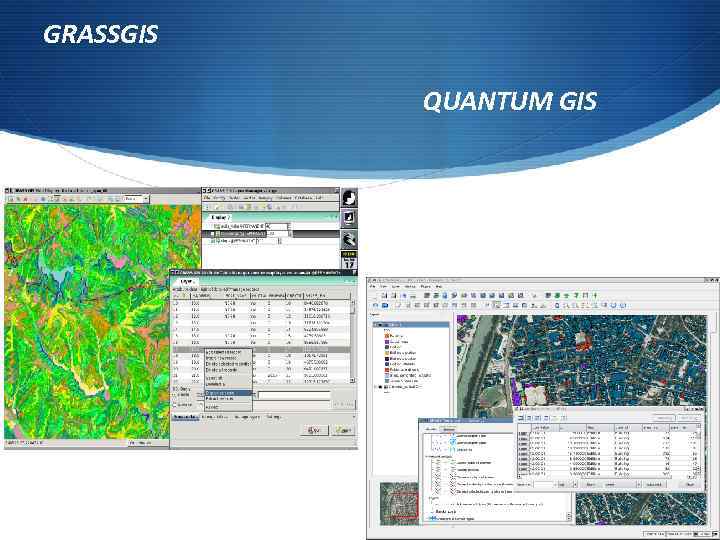 GRASSGIS QUANTUM GIS 