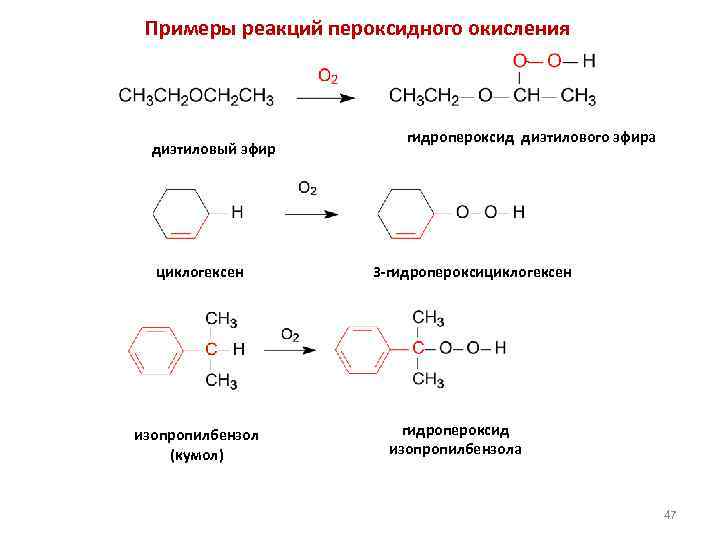 Изопропилбензол окисление