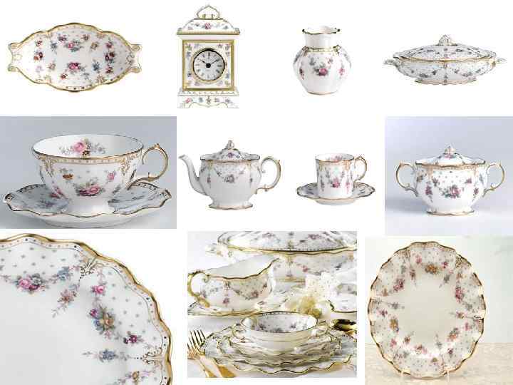 Фарфор Royal Crown Derby Королівською фабрика Дербі названа неспроста королівський будинок з 1775 року