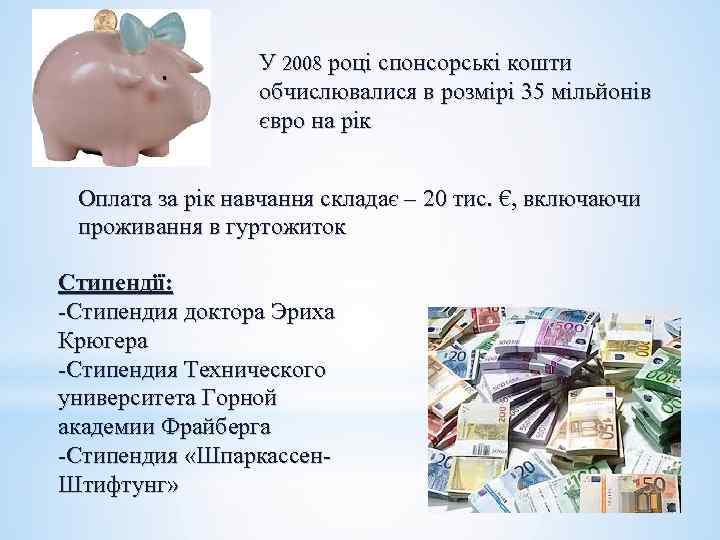 У 2008 році спонсорські кошти обчислювалися в розмірі 35 мільйонів євро на рік Оплата