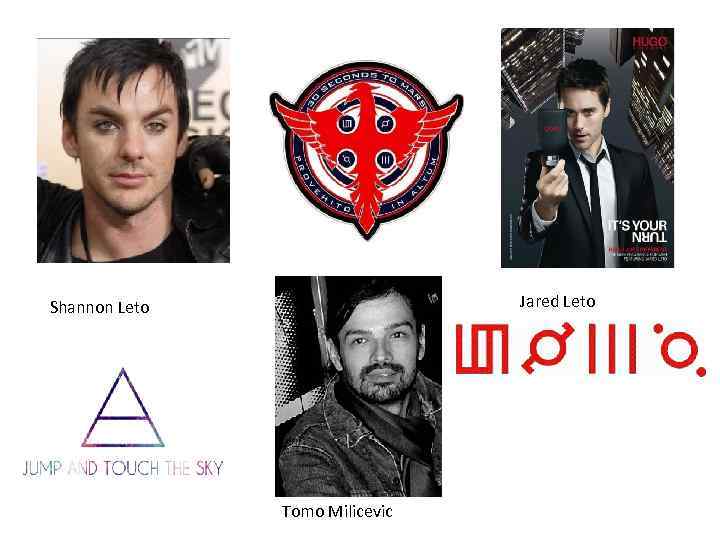 Jared Leto Shannon Leto Tomo Milicevic 