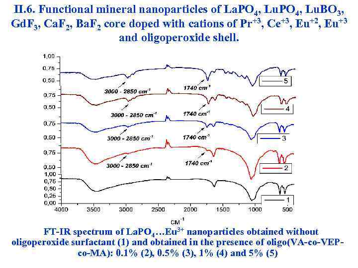 II. 6. Functional mineral nanoparticles of La. PO 4, Lu. BO 3, Gd. F