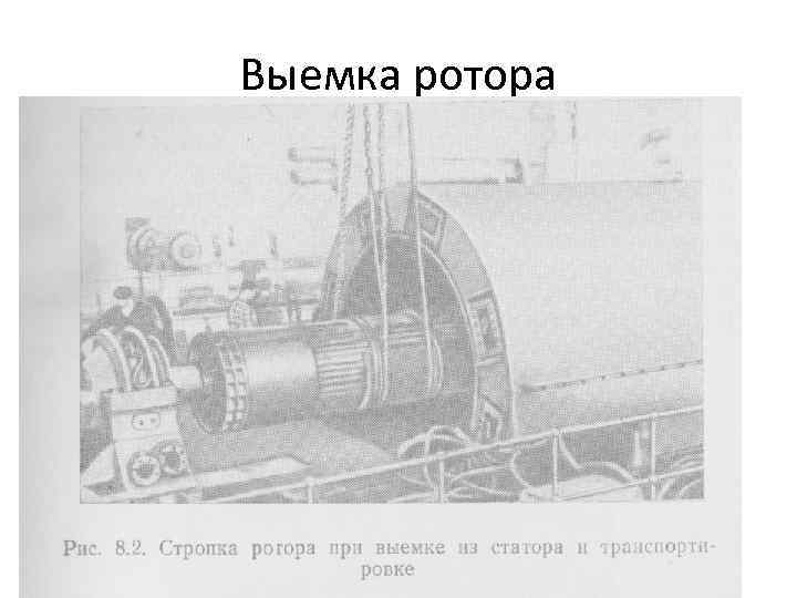 Выемка ротора 