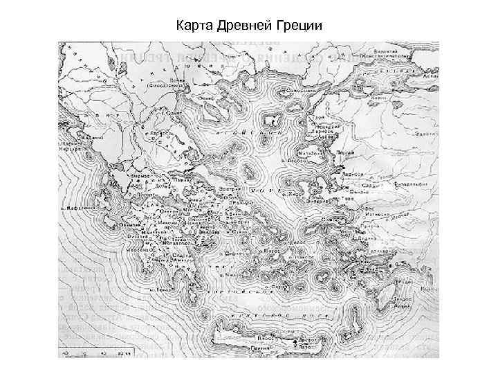 Греческий проект карта