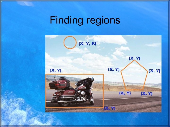Finding regions 