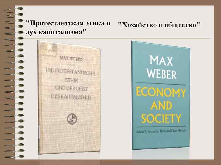 Работу протестантская этика и дух капитализма написал