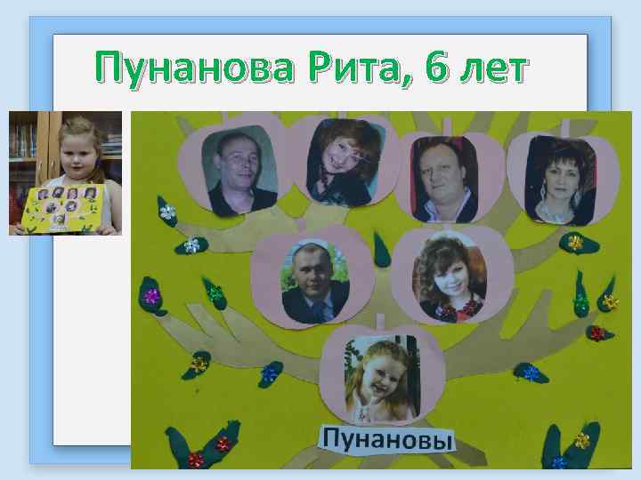 Пунанова Рита, 6 лет 
