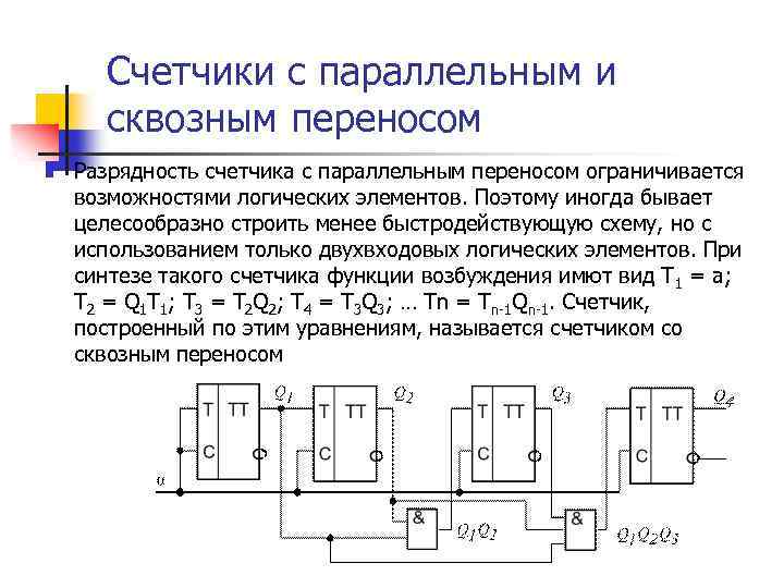 Счетчик схема на логических элементах