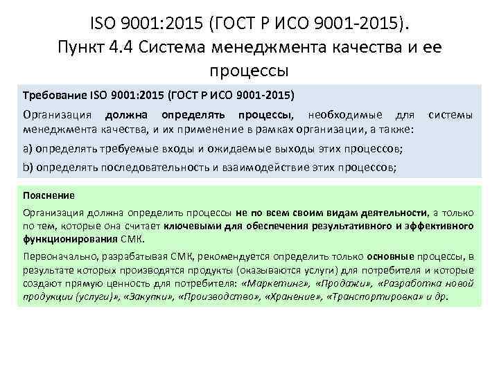 Гост смк 9001 2015. Система менеджмента качества ИСО 9001-2015.