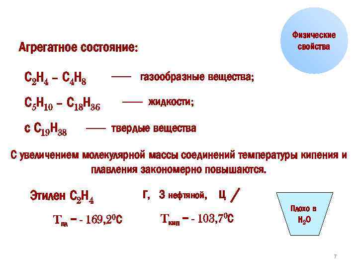 Агрегатное состояние при обычных