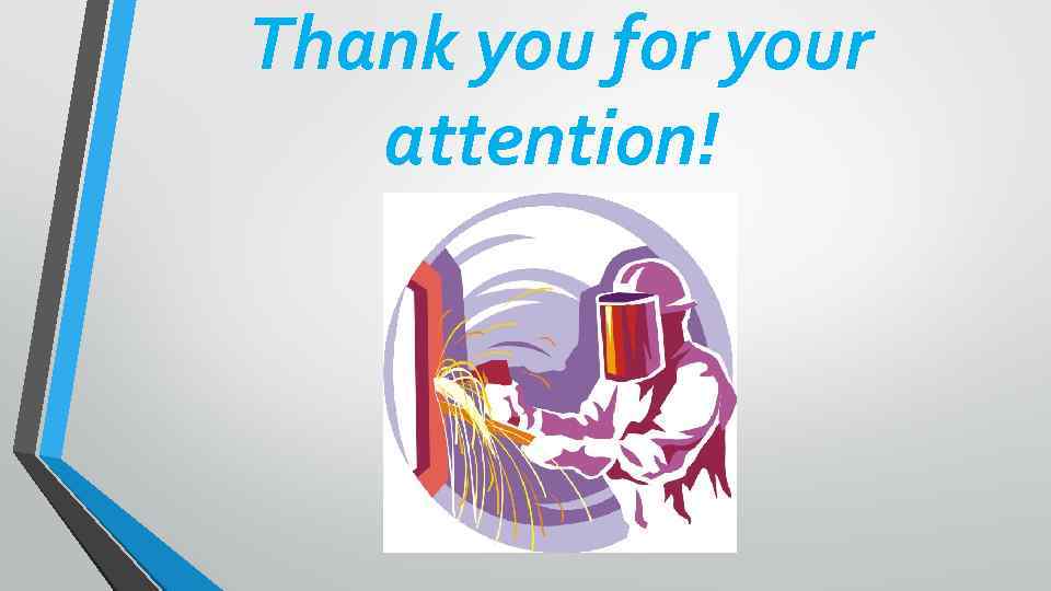 Thank you for your attention! 