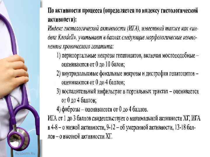 2. По активности процесса: Rusderm. Ru 