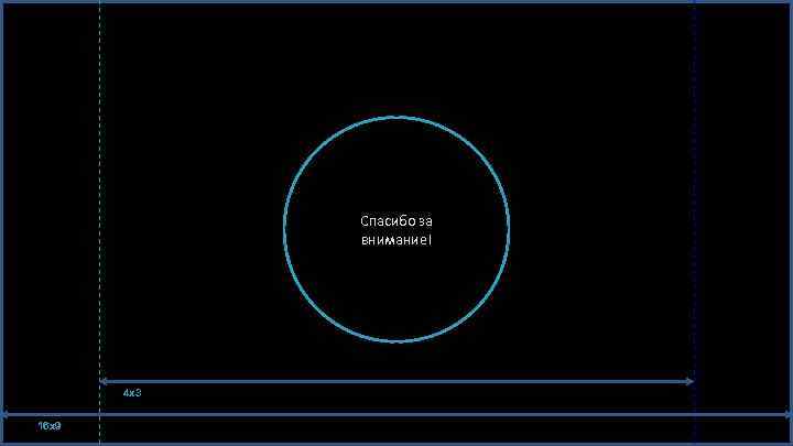 Спасибо за внимание! 4 x 3 16 x 9 