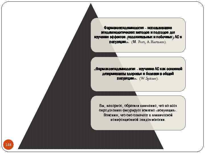 Фармакоэпидемиология - использование эпидемиологических методов и подходов для изучения эффектов (положительных и побочных) ЛС