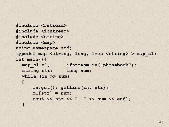 #include <fstream> #include <iostream> #include <string> #include <map> using namespace std; typedef map <string,