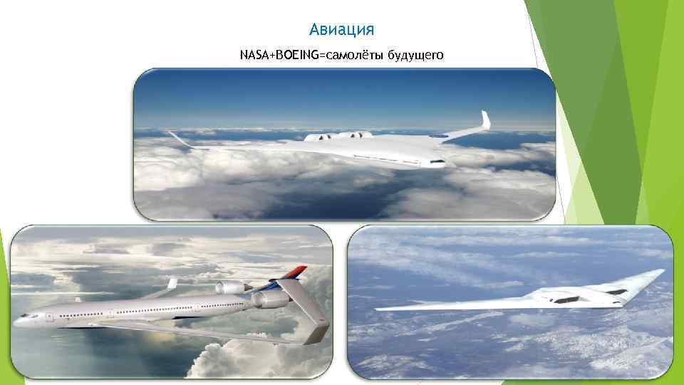 Авиация NASA+BOЕING=самолёты будущего 