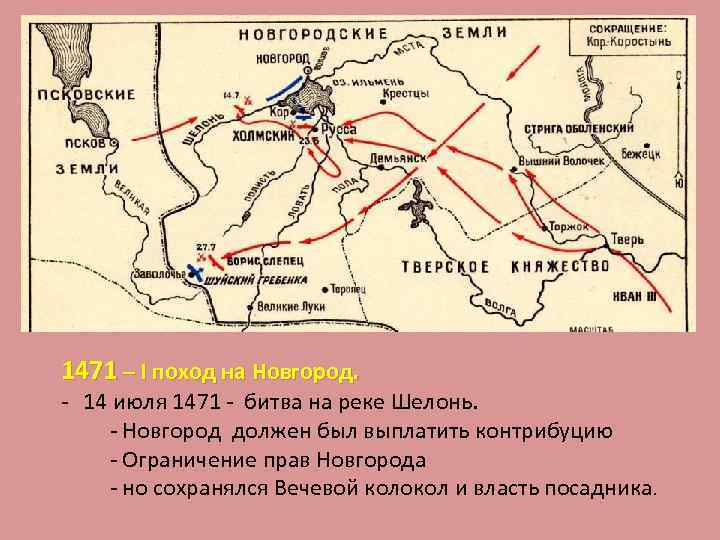 Был разработан план похода на новгород