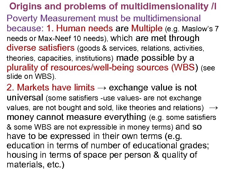 Multidimensional Poverty Measurement Methods MPMM And The Two