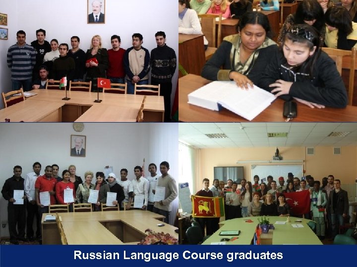 Russian Language Course graduates 