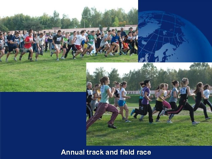 Annual track and field race 