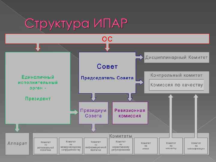 Структура ИПАР 