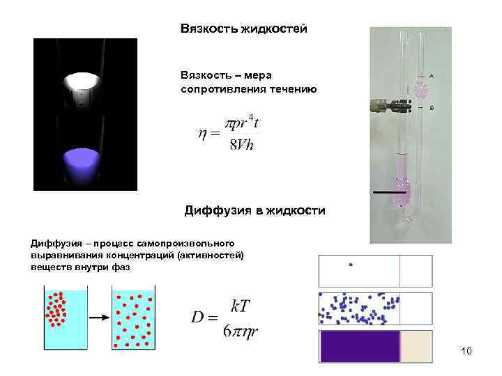 Самопроизвольное перемешивание газов или жидкостей. Вязкость твердых тел. Высоковязкие жидкости. Вязкость жидкости. Вязкость в жидкостях и газах.