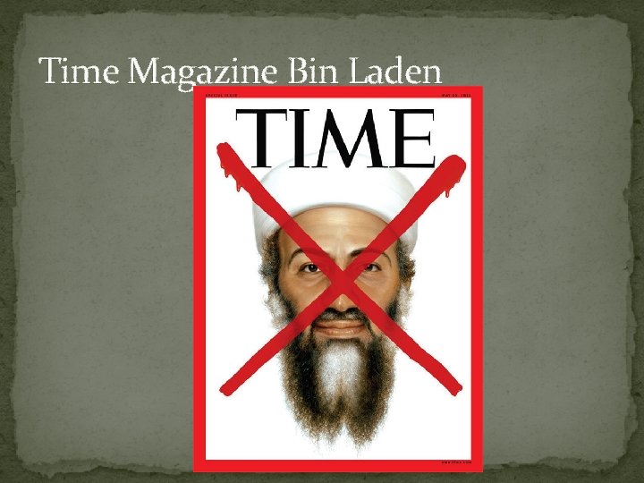 Time Magazine Bin Laden 