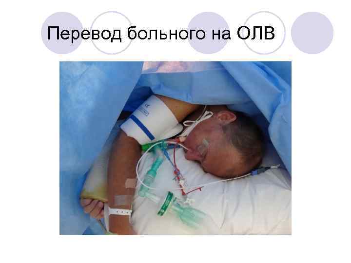Перевод больного на ОЛВ 