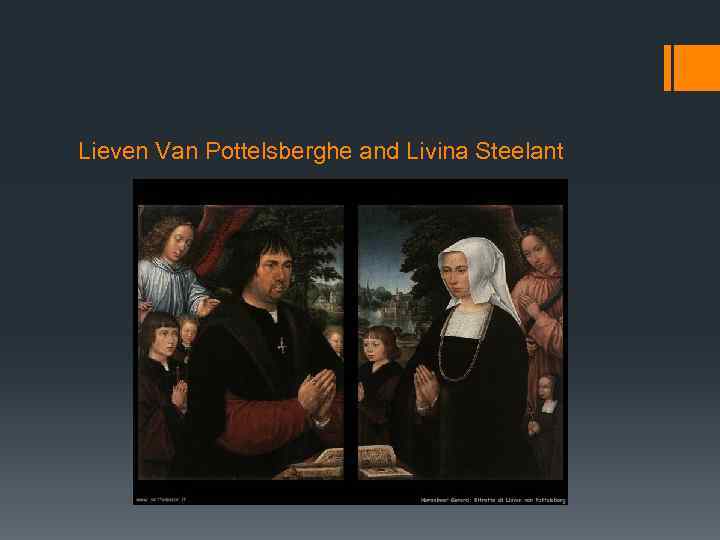 Lieven Van Pottelsberghe and Livina Steelant 