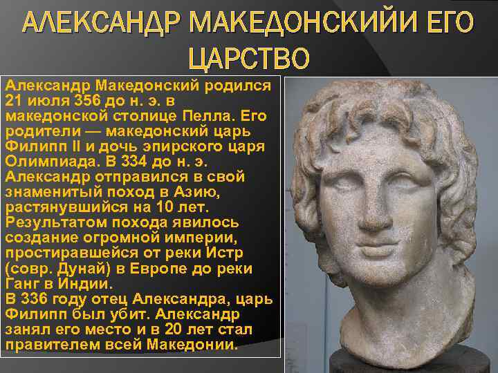 Имя отца македонского