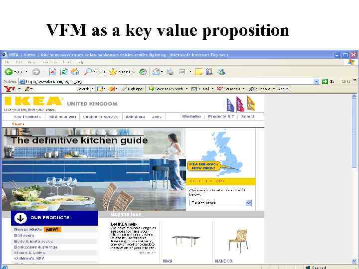 VFM as a key value proposition Developed by Cool Pictures and Multi. Media Presentations