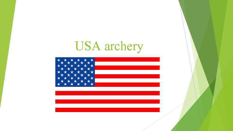 USA archery 